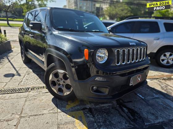 JEEP RENEGADE 1.8 16V FLEX SPORT 4P AUTOMÁTICO JEEP RENEGADE 1.8 16V FLEX SPORT 4P AUTOMÁTICO